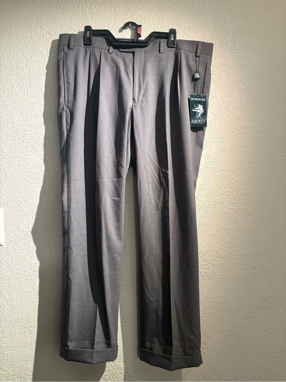 Ralph Lauren Men's Charcoal Gray Dress Pants